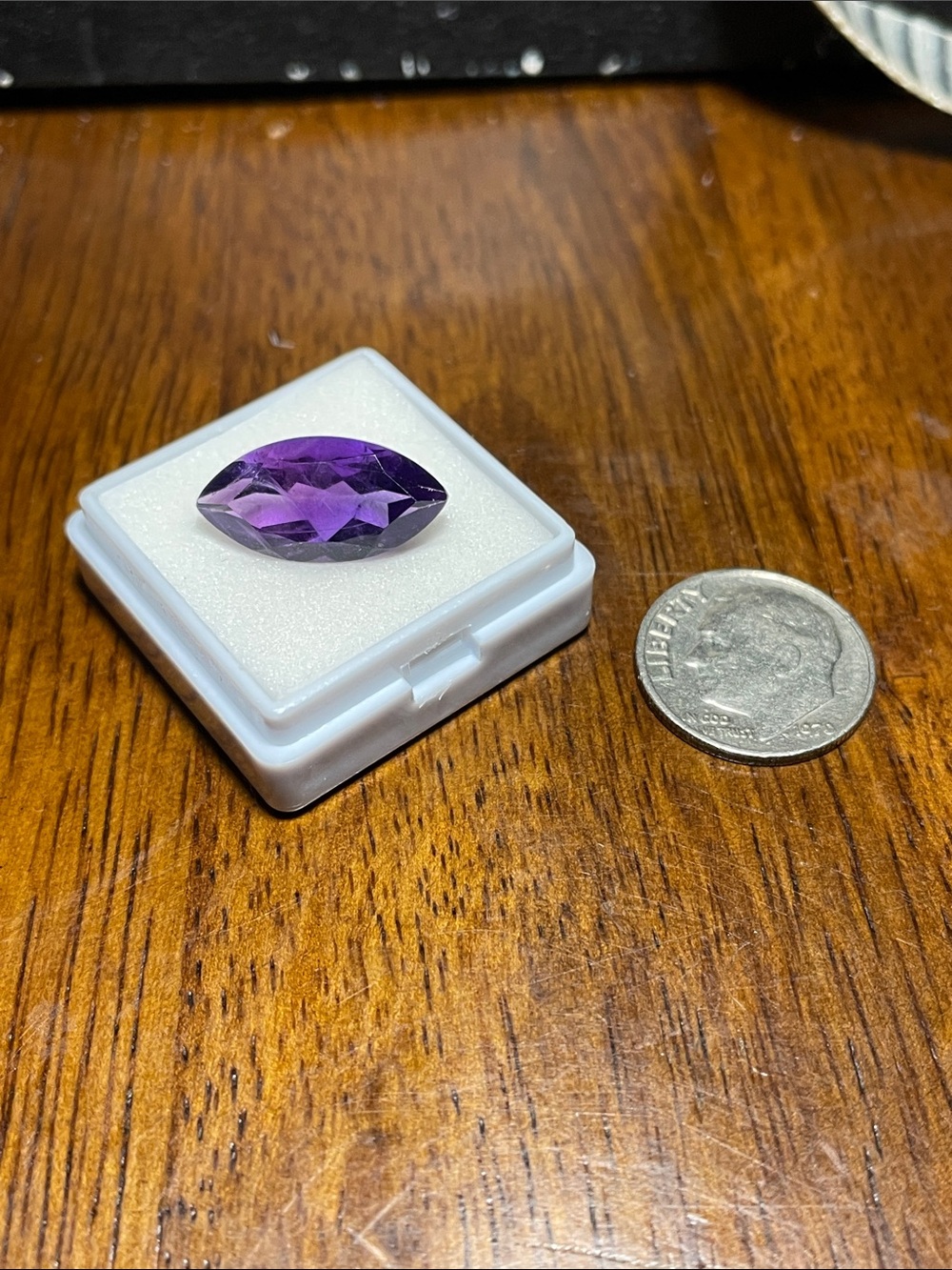 Marquise Loose Amethyst Faceted Gemstone Accent for Women's Jewelry